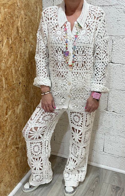 Pantalon crochet 