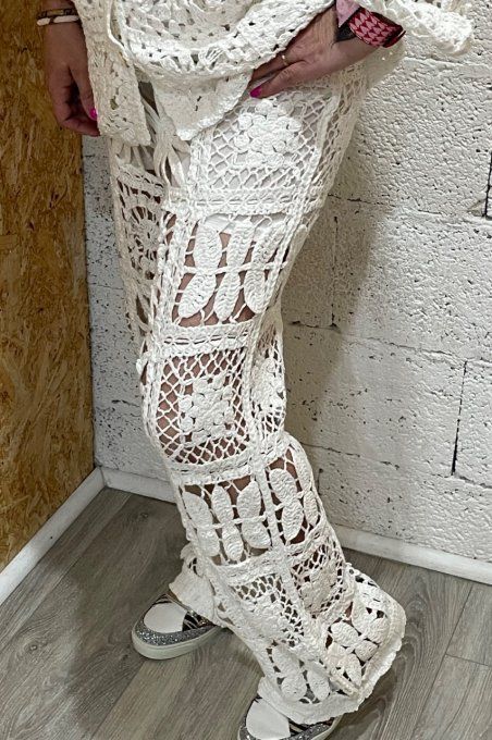 Pantalon crochet 