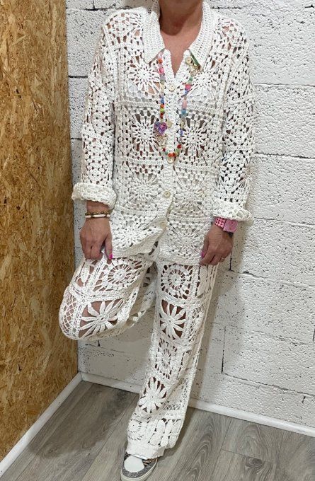 Pantalon crochet 