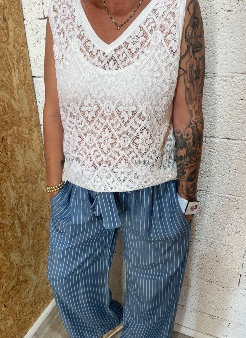 Pantalon large