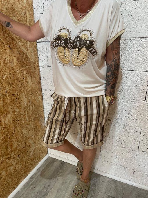 T-shirt chaussure 