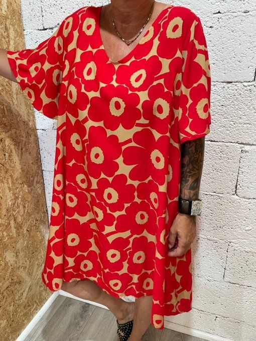 Robe fleurs 
