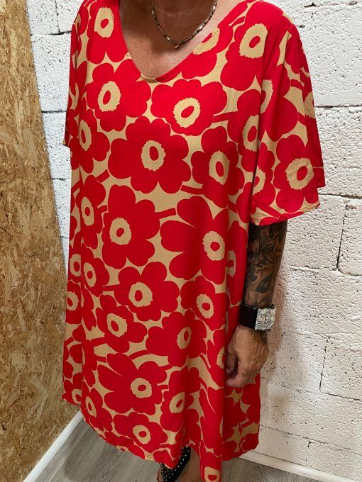 Robe fleurs 