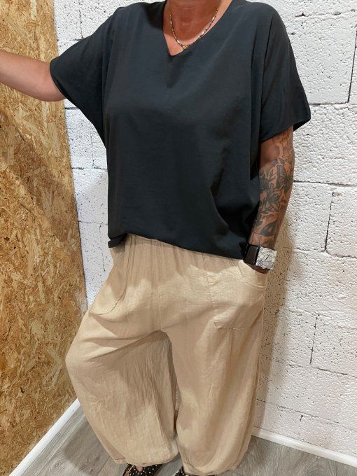 Pantalon lin 