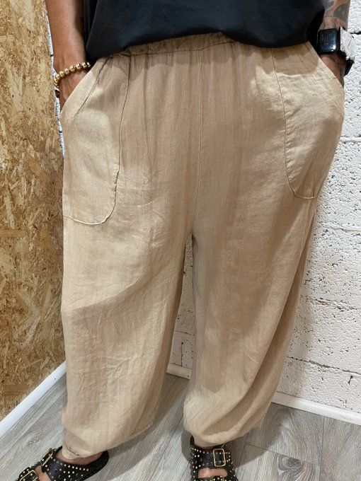 Pantalon lin 