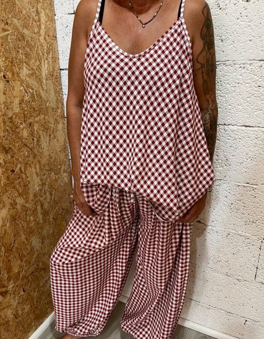 Pantalon vichy 