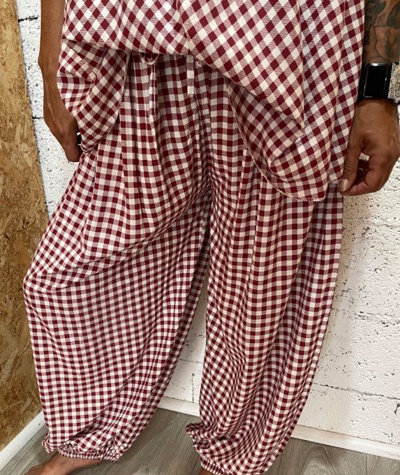 Pantalon vichy 