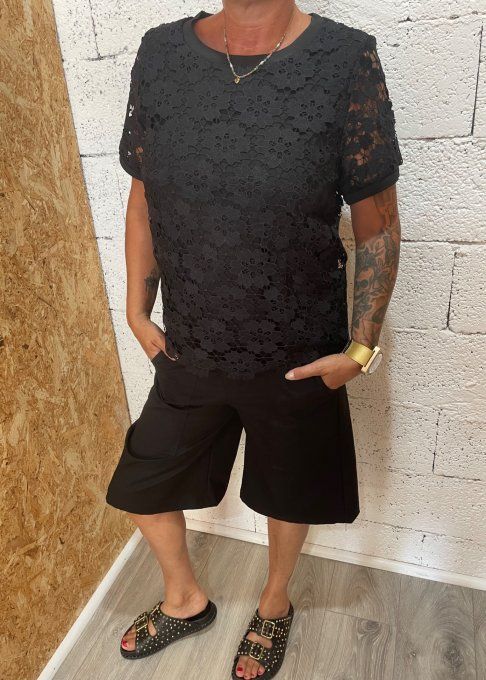 T-shirt crochet 