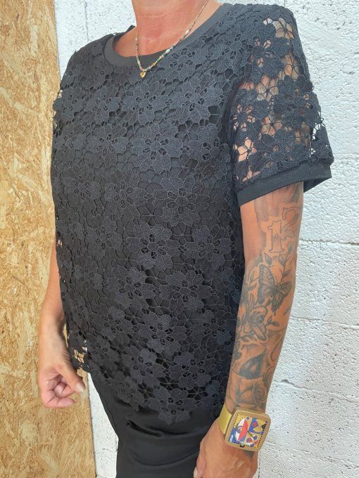 T-shirt crochet 