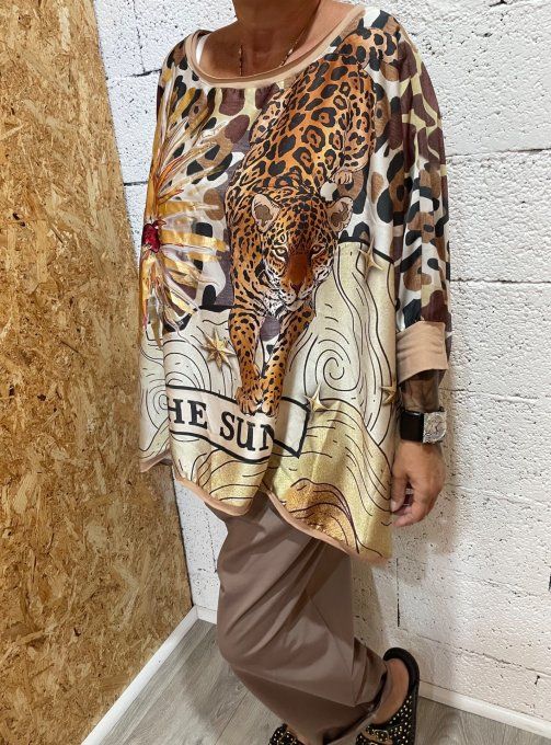 Top large tigre 