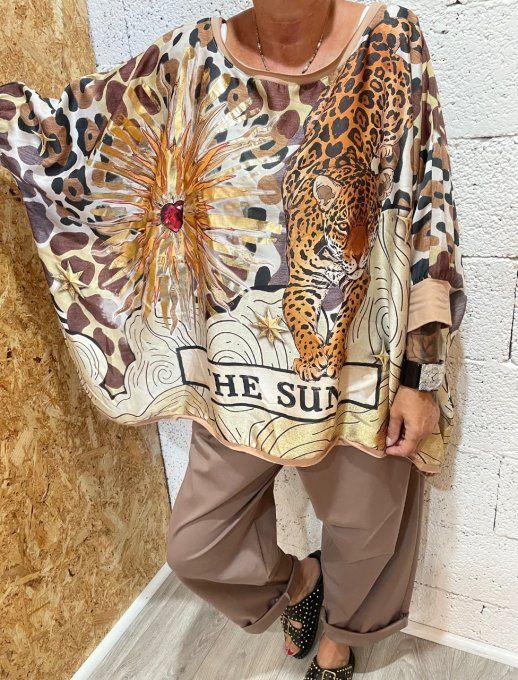 Top large tigre 