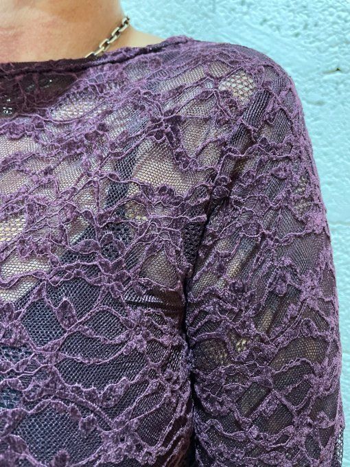 Haut dentelle 