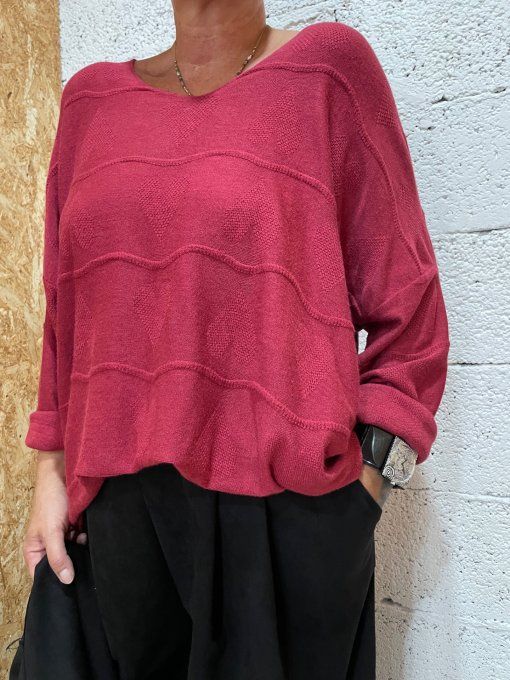Pull cœur 