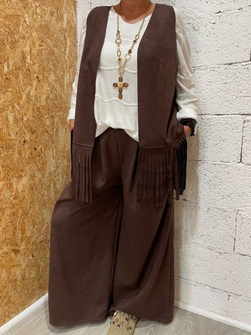 Gilet frange 