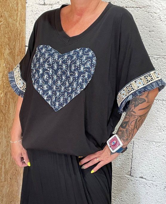 Tee-shirts Cœur 