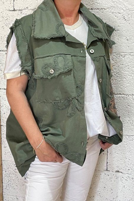 Veste sans manches 
