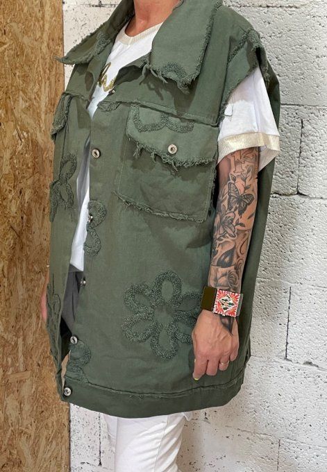 Veste sans manches 