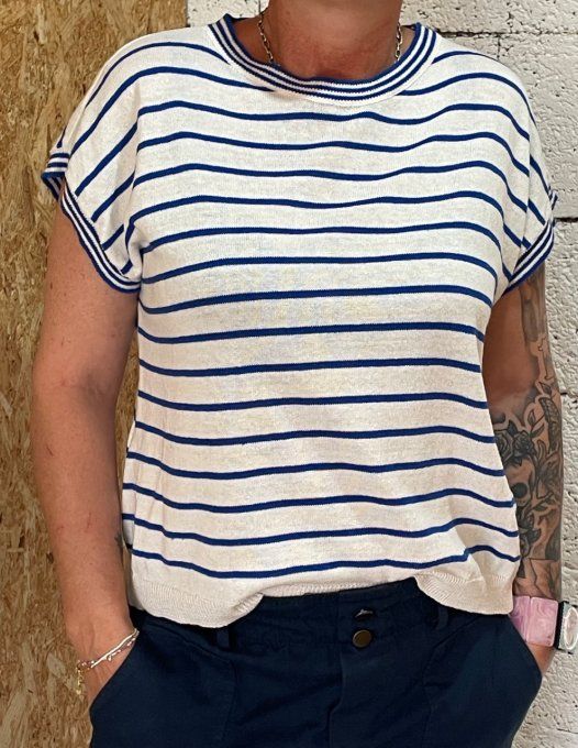 T-shirt marinière Solène 