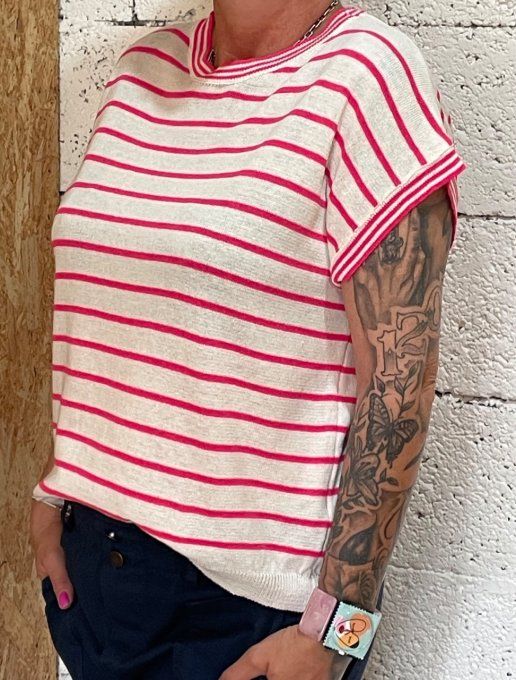 T-shirt marinière Solène 