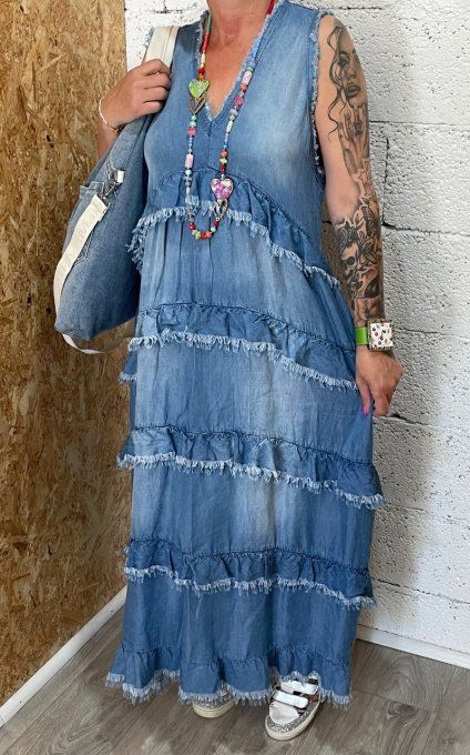 Robe jean 