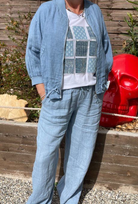 Pantalon lin 