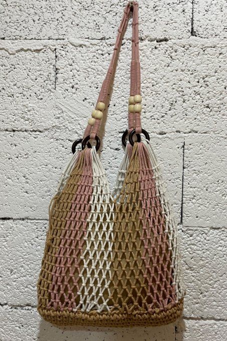Sac macramé 
