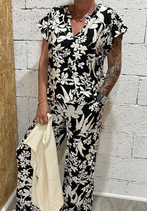 Pantalon Floral 