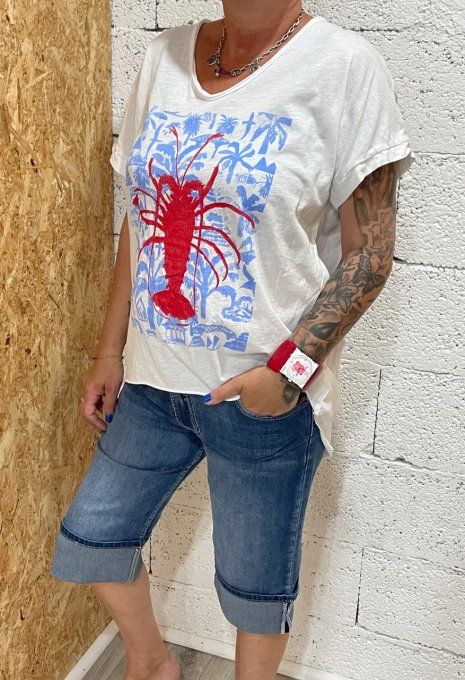 T-shirt homard 
