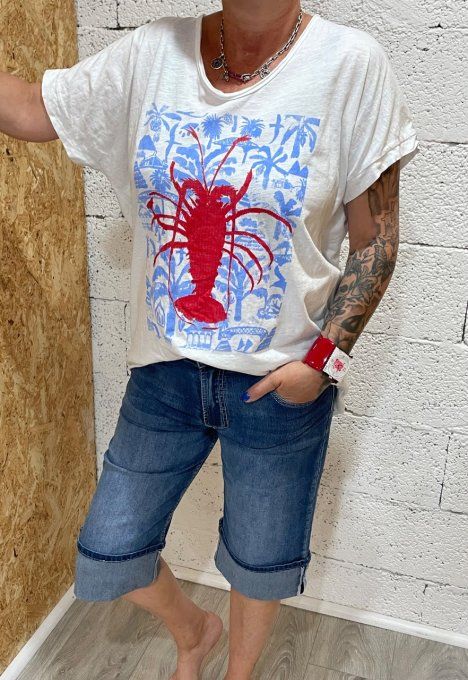 T-shirt homard 
