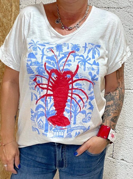T-shirt homard 