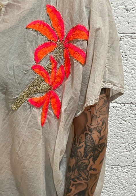 Chemise palmier 