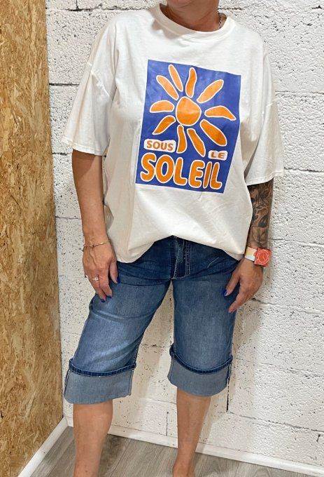 T-shirt soleil 