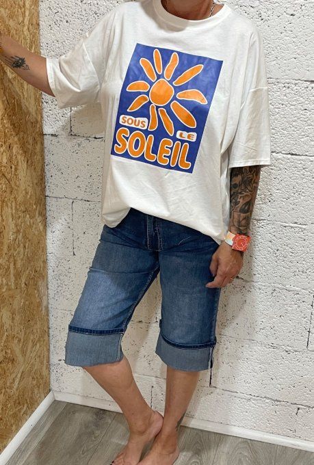 T-shirt soleil 