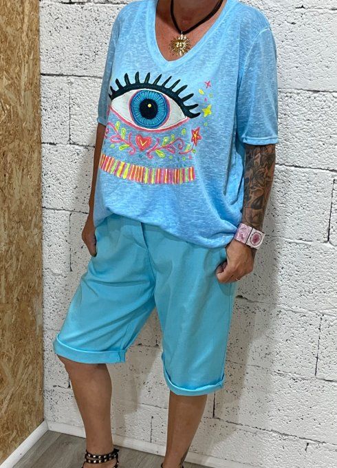 T-shirt œil 