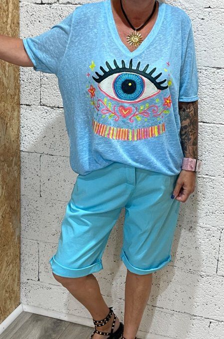 T-shirt œil 