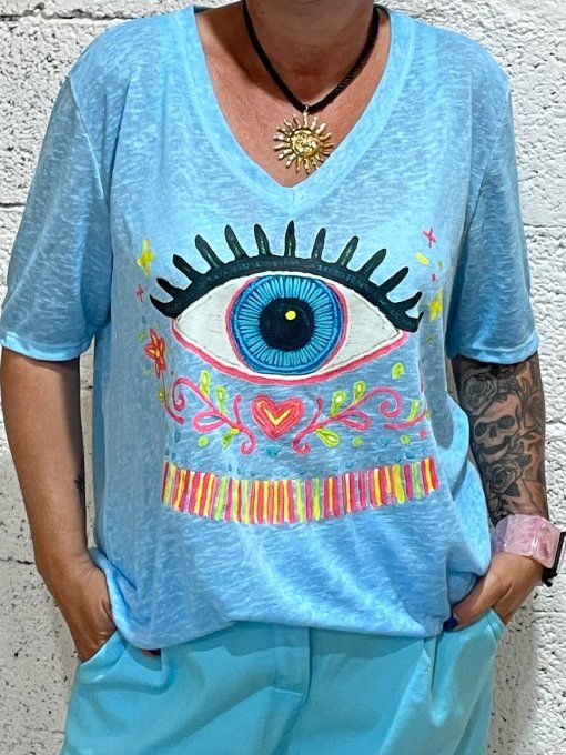 T-shirt œil 