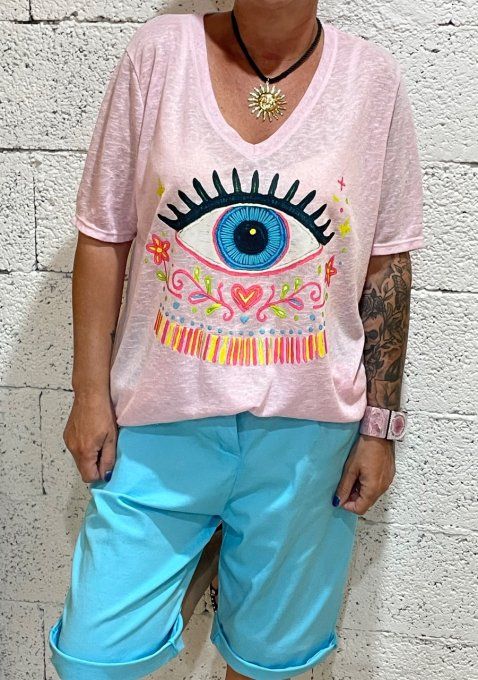 T-shirt œil 