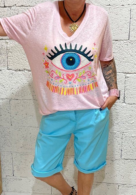 T-shirt œil 