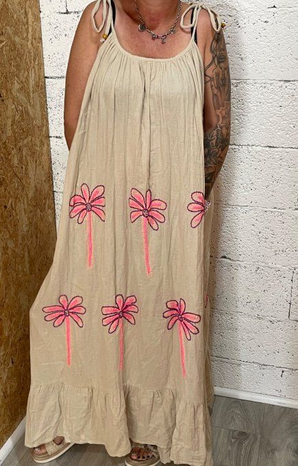 Robe palmier 