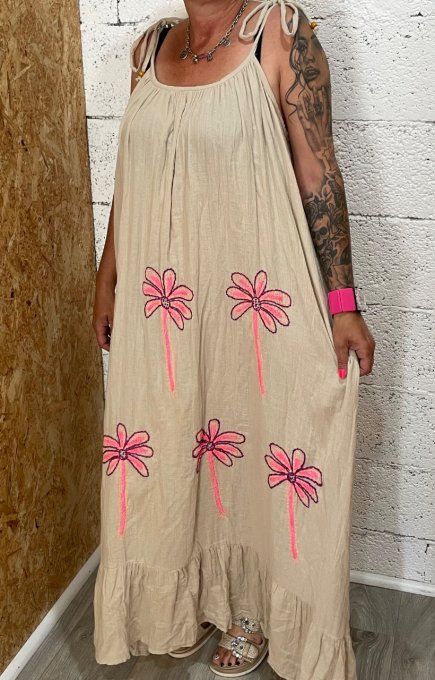 Robe palmier 