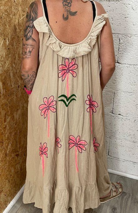 Robe palmier 