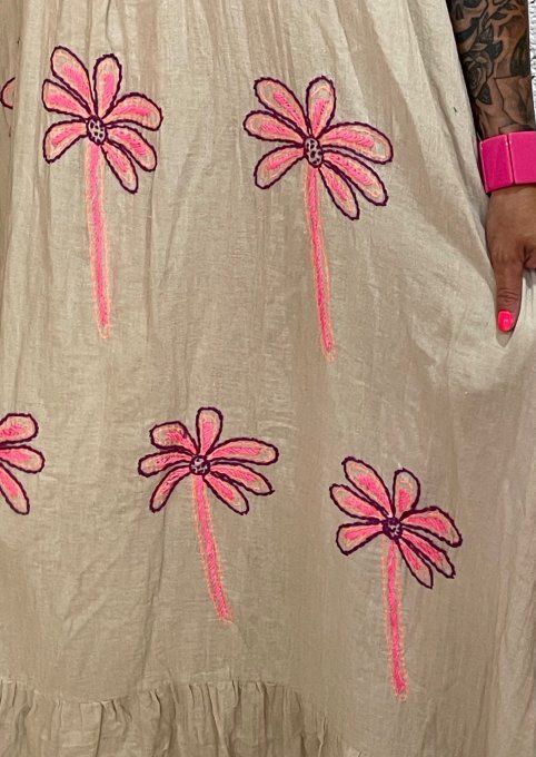 Robe palmier 