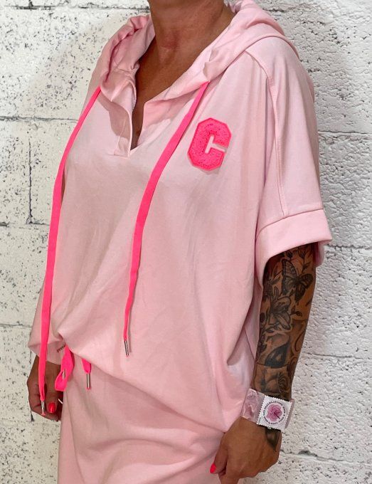 Pull capuche 