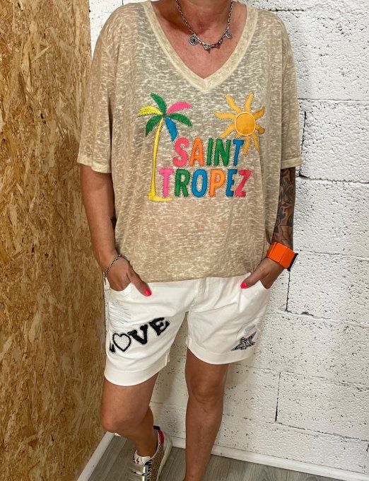 T-shirt Saint Tropez 