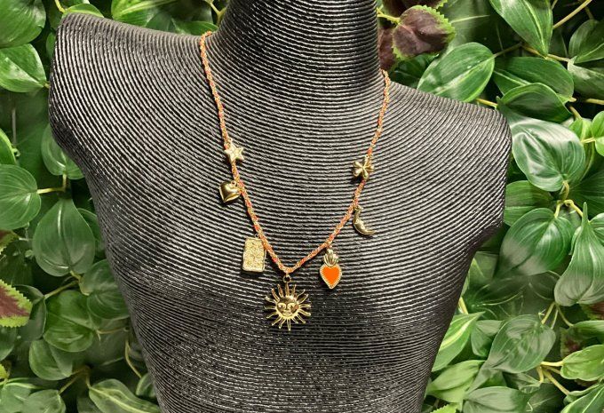 Collier soleil 