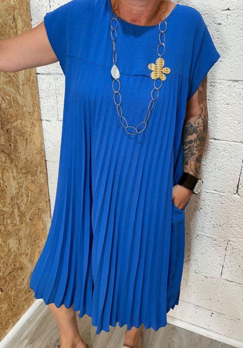 Robe plissée 