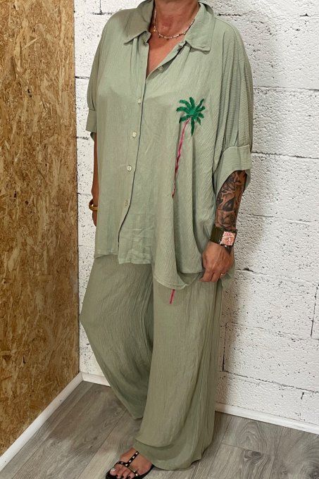Chemise Palmier 