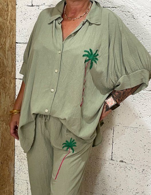 Chemise Palmier 