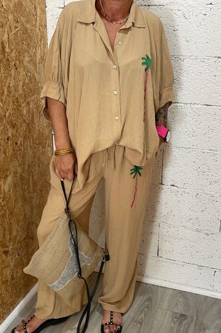 Chemise Palmier 