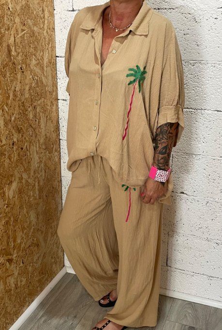 Chemise Palmier 
